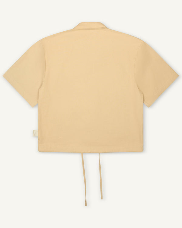 RIPSTOP BOX SHIRT BEIGE
