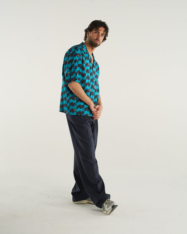 LOOSE PANT BLUE NAVY