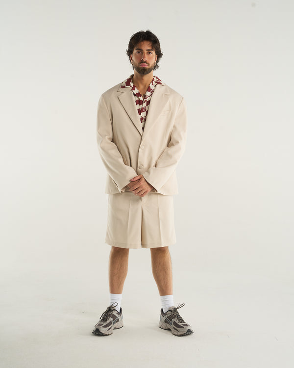 SIMPLE SHORTS BEIGE