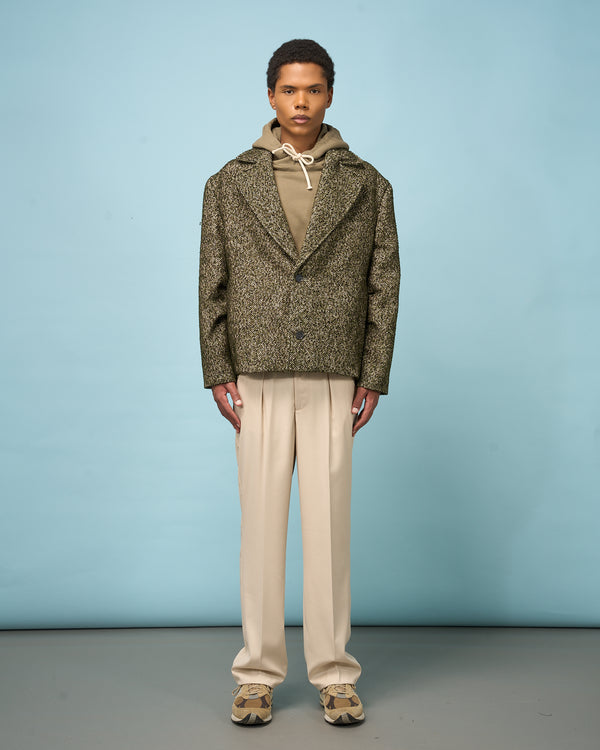 Forest Tweed Caban