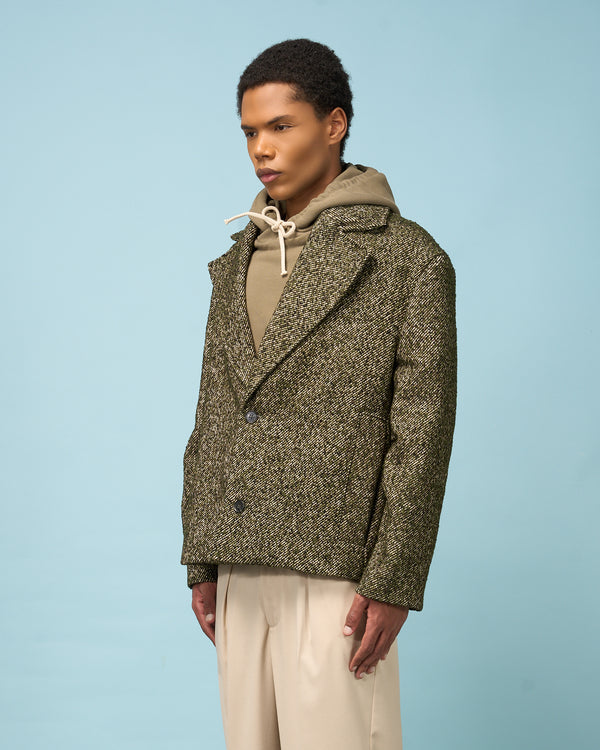 Forest Tweed Caban
