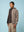 Brown Check Hooded Zip Jacket