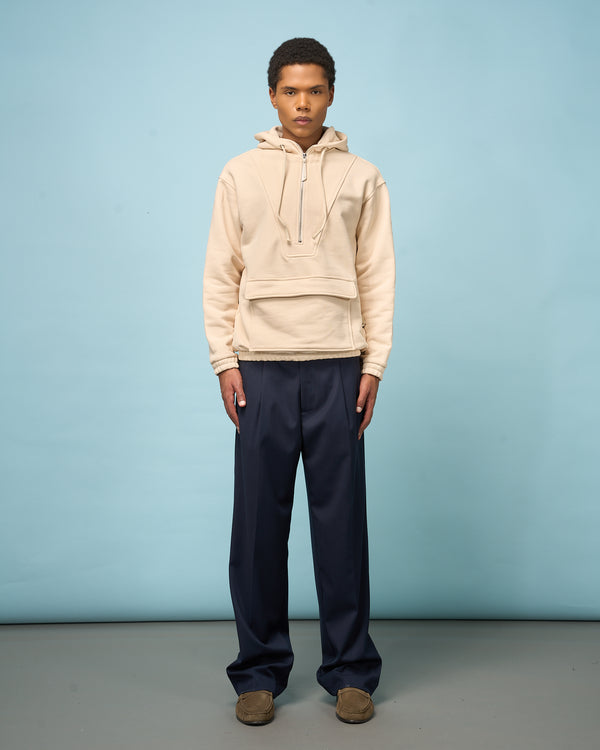 Sand Half-Zip Sweatshirt Anorak