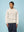 Cream Half-Zip Sweatshirt Anorak