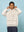 Cream Half-Zip Sweatshirt Anorak