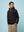 Black Half-Zip Sweatshirt Anorak