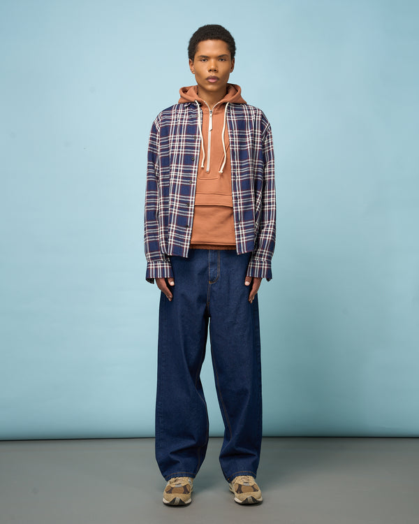 Blue Flannel Shirt