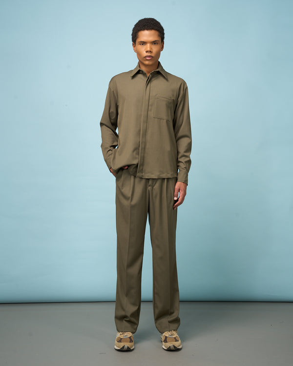 Green Pick-Up Shirt