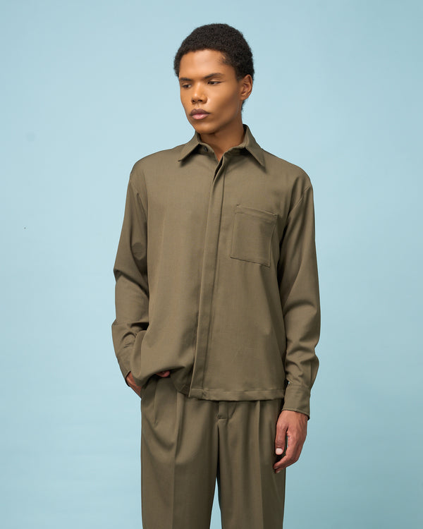 Green Pick-Up Shirt