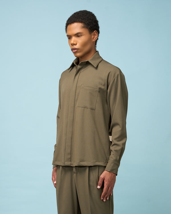 Green Pick-Up Shirt