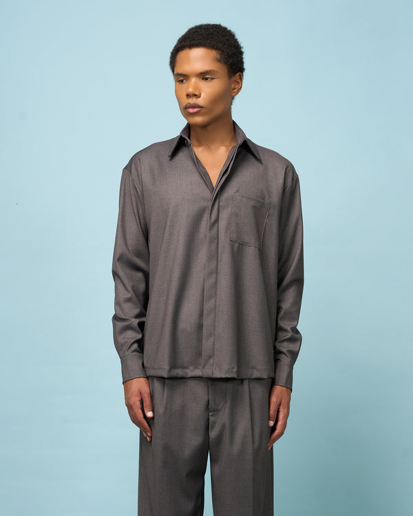 Grey Pick-Up Shirt