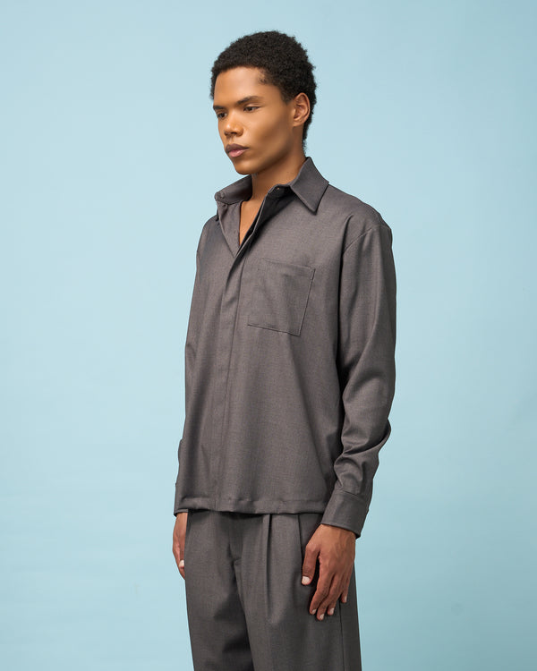 Grey Pick-Up Shirt