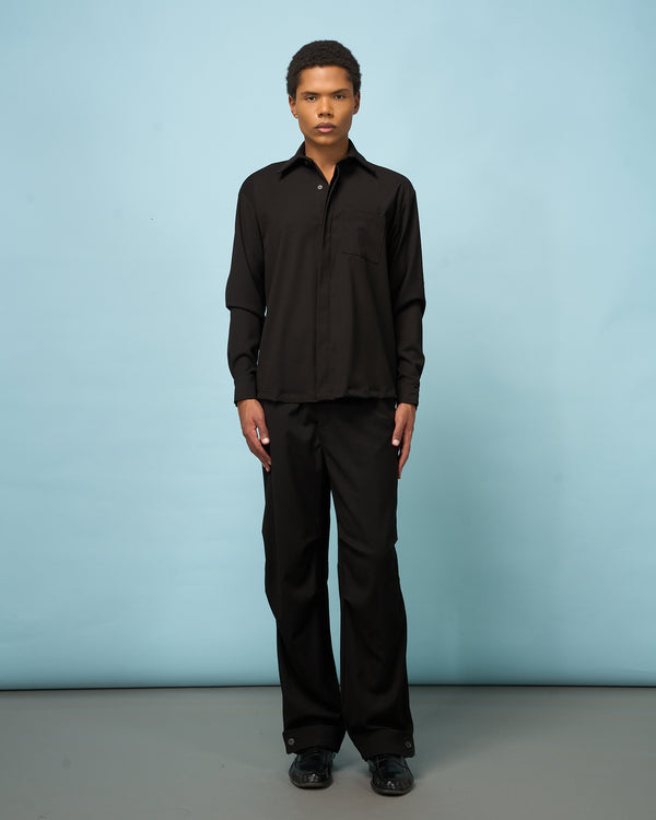 Black Pick-Up Shirt