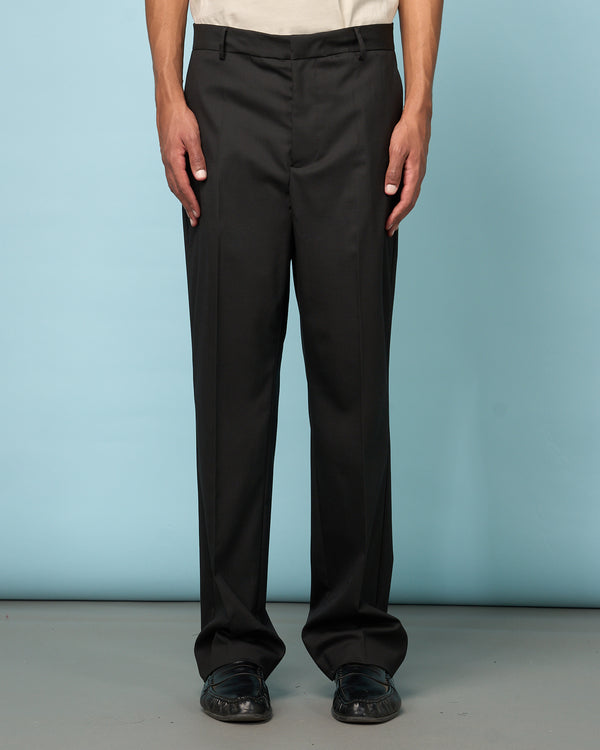 Black Tailored Workwear Pants