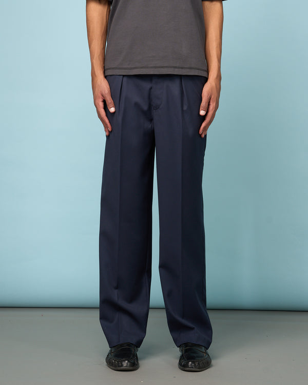 Blue Tailored Pants