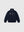 Blue Knit Half-Zip Sweater