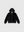 Black Full-Zip Fur Jacket